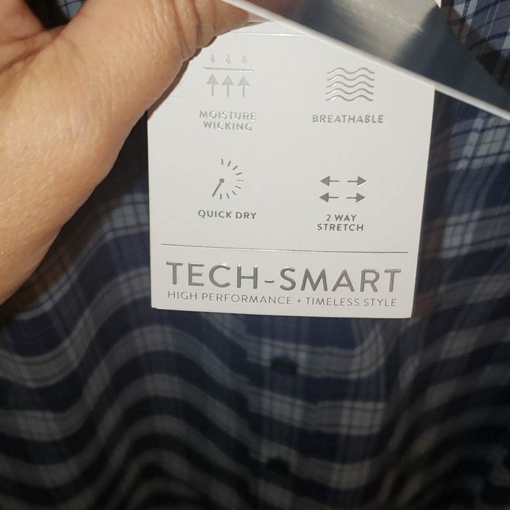 Nordstrom Tech-Smart Regular Fit Walter Plaid - image 8